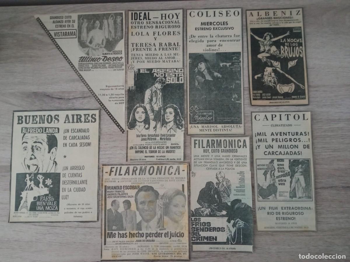Cine: RECORTES DE PERIODICO CINE ESPA&Ntilde;OL. RESERVADO ALIAGA