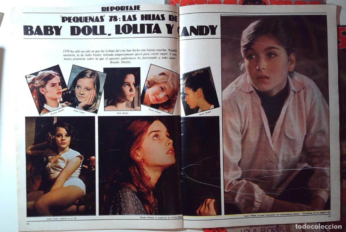Cine: LOLITAS BROOKE SHIELDS NASTASJA KINSKI JODIE FOSTER