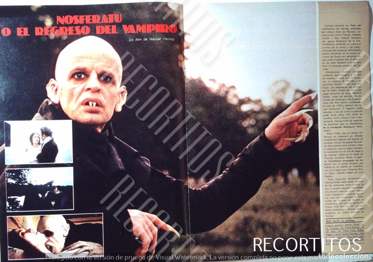Cine: NOSFERATU ISABEL ADJANI KLAUS KINSKI
