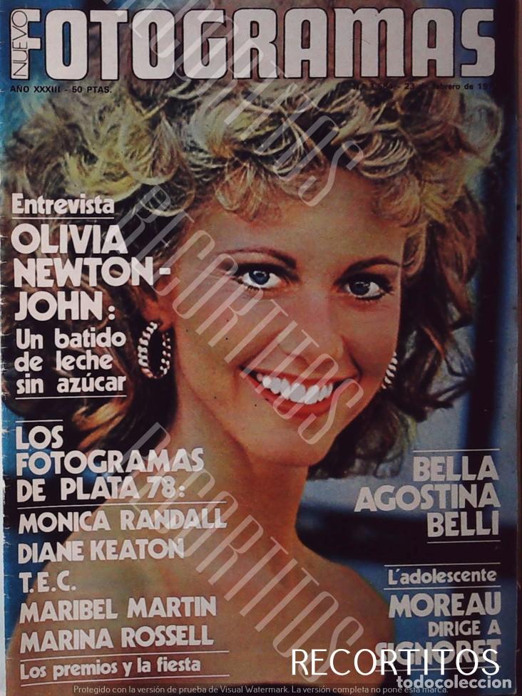 Cine: RECORTE PORTADA OLIVIA NEWTON JOHNN GREASE
