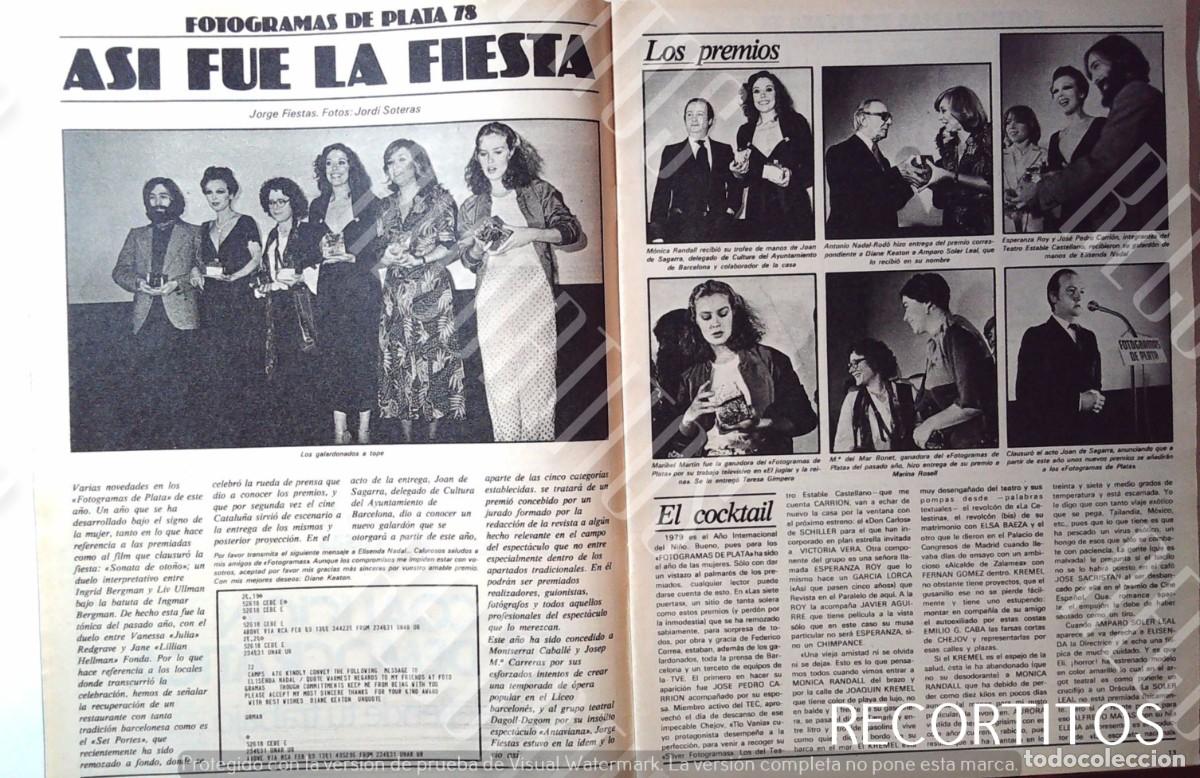 Cine: MARIBLE MARTIN ESPERANZA SOLER LEAL MONICA RANDALL MARINA ROSELL LMARIAS DEL MAR BONET ESPERANZA ROY
