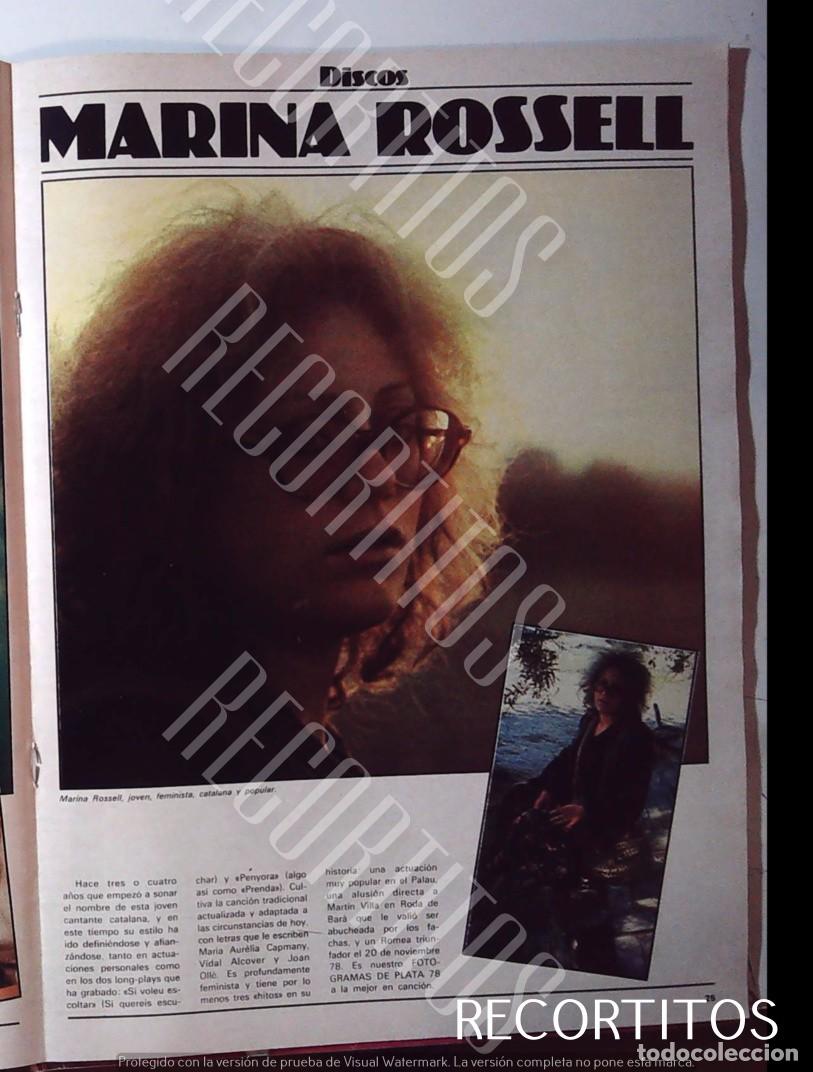 Cine: MARINA ROSSELL MARILINA ROSELL ROSEL
