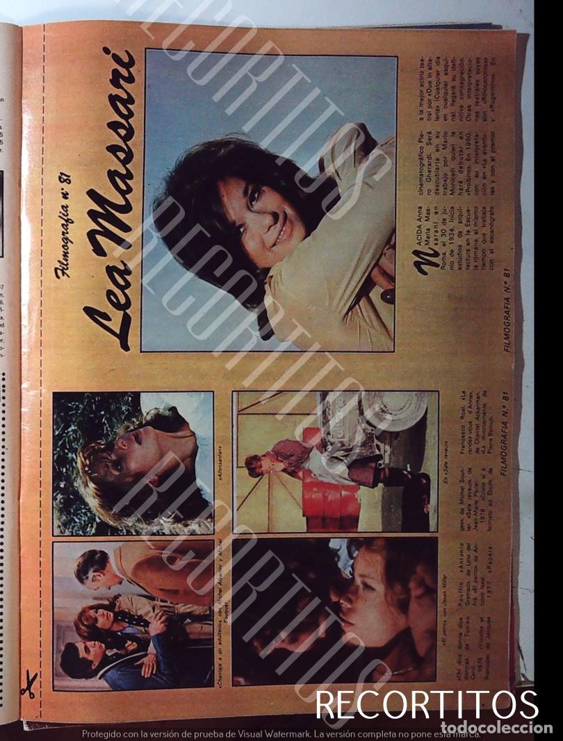 Cine: LEA MASSARI FILMOGRAFIA
