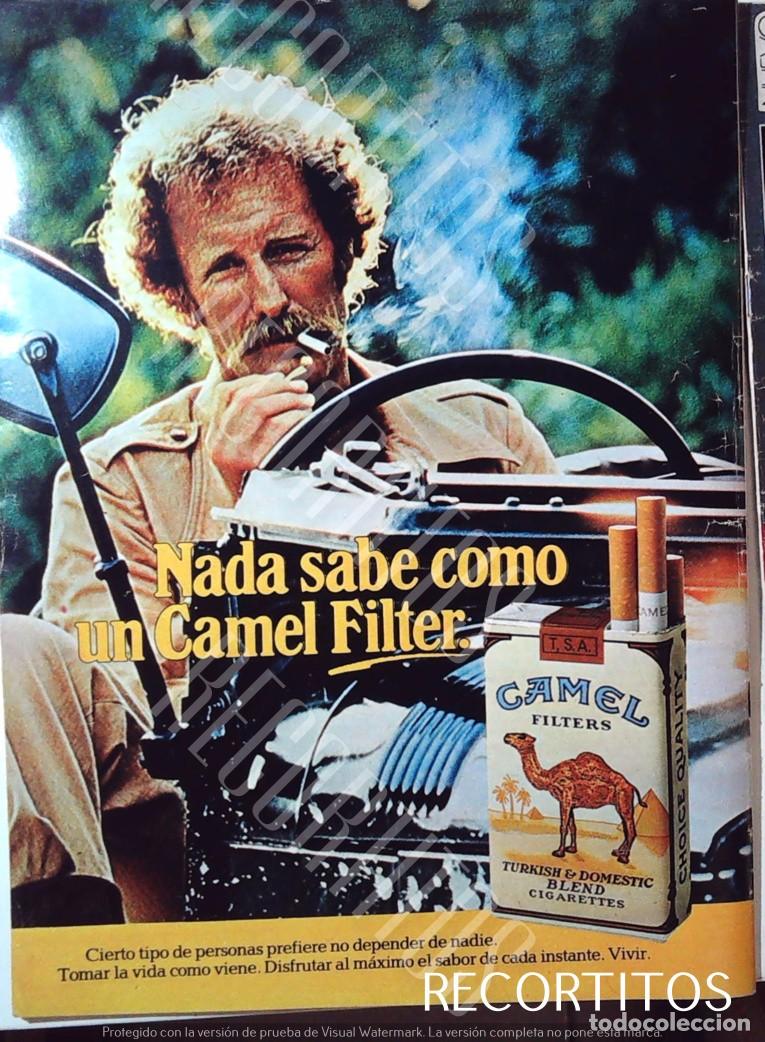 Cine: CAMEL TABACO CIGARRILLOS ANUNCIO PUBLICIDAD