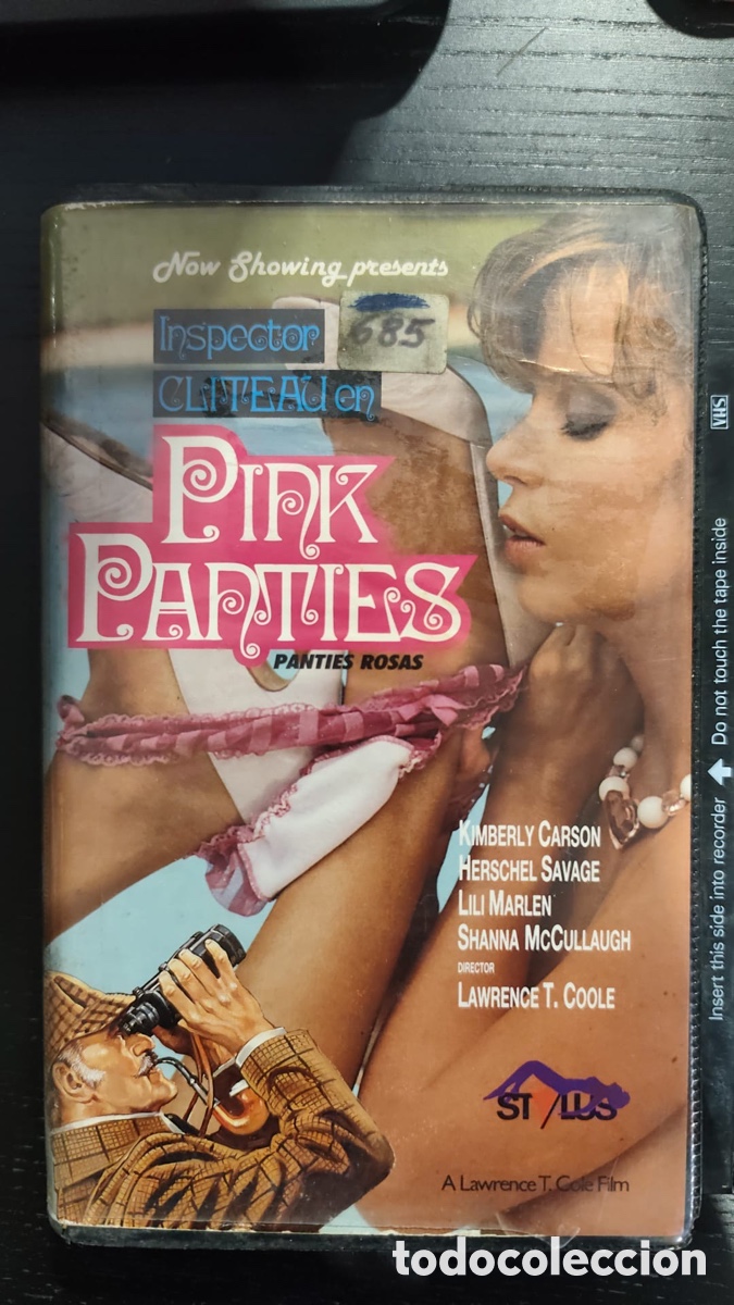 Cine: PEL&Iacute;CULA ER&Oacute;TICA VHS Pink Panties