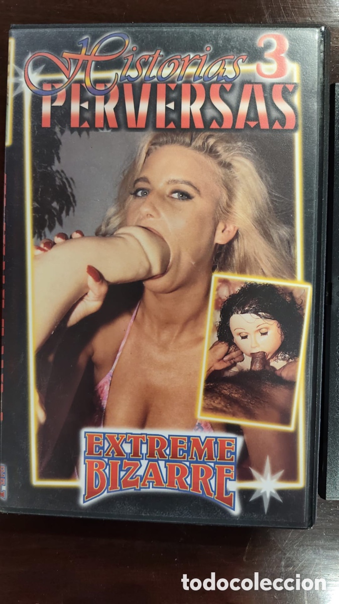 Cine: PEL&Iacute;CULA ER&Oacute;TICA VHS Historias Perversas 3