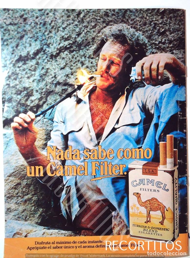 Cine: CAMEL TABACO CIGARRILLOS ANUNCIO PUBLICIDAD
