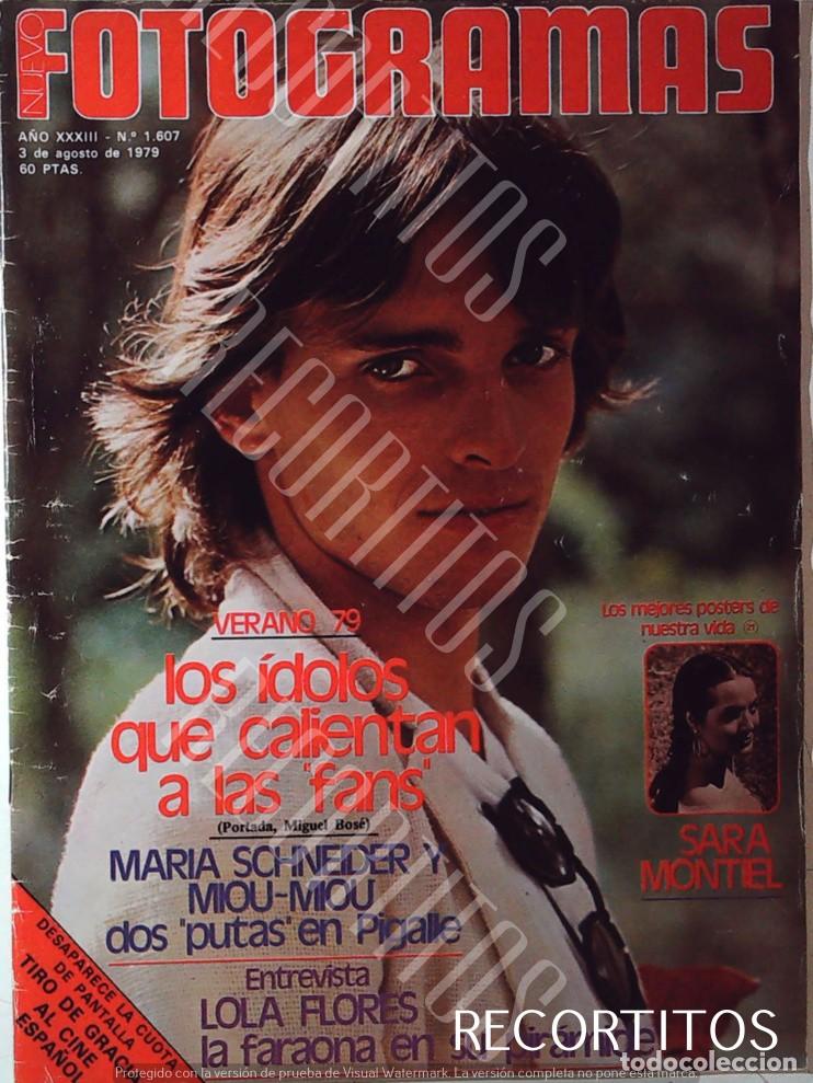 Cine: RECORTE PORTADA MIGUEL BOSE 1979