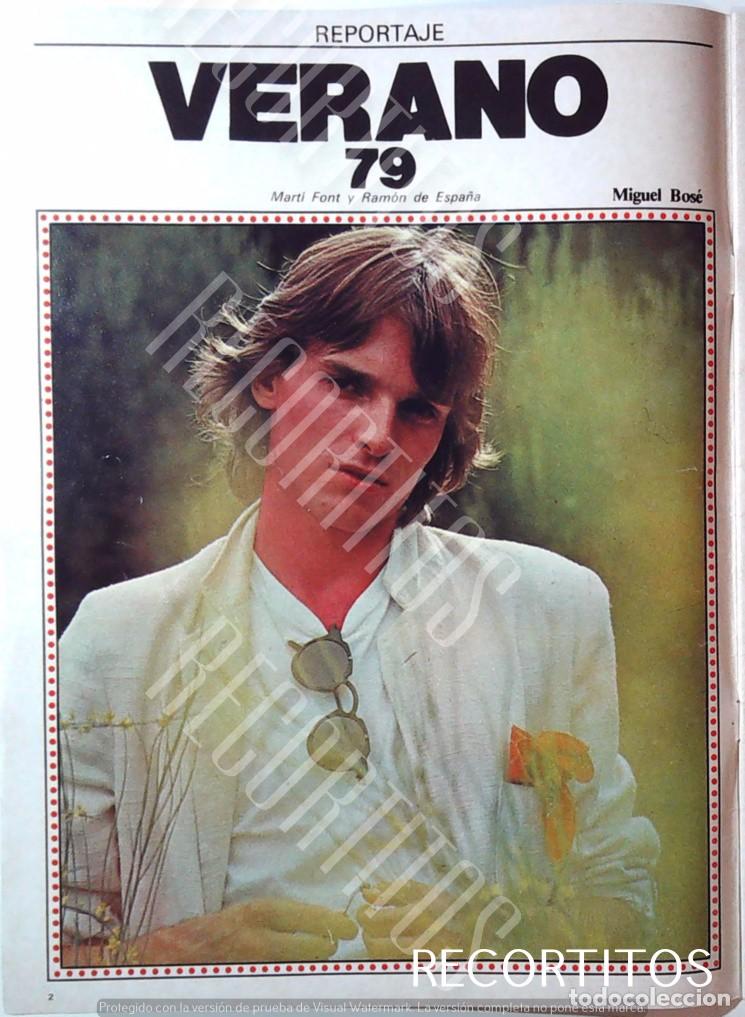 Cine: RECORTE MIGUEL BOSE 1979