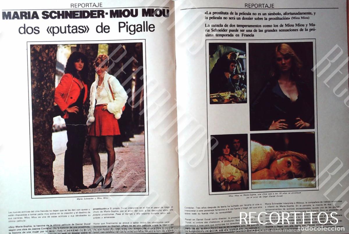 Cine: POSTER SARA MONTIEL VERACRUZ MARIA SCHNEIDER MIOU MIOU