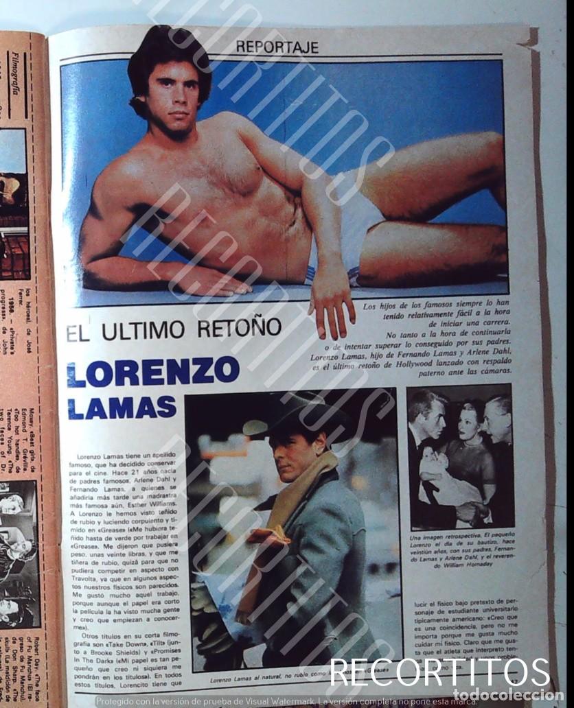 Cine: LORENZO LAMAS PRE FALCON CREST