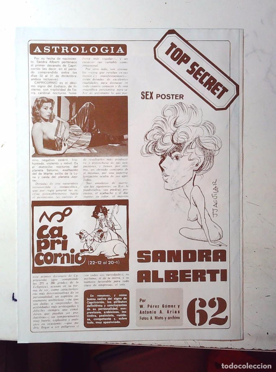 Cine: SANDRA ALBERTI TOP SECRET SEX TRIPTICO POSTER DIEZ MINUTOS