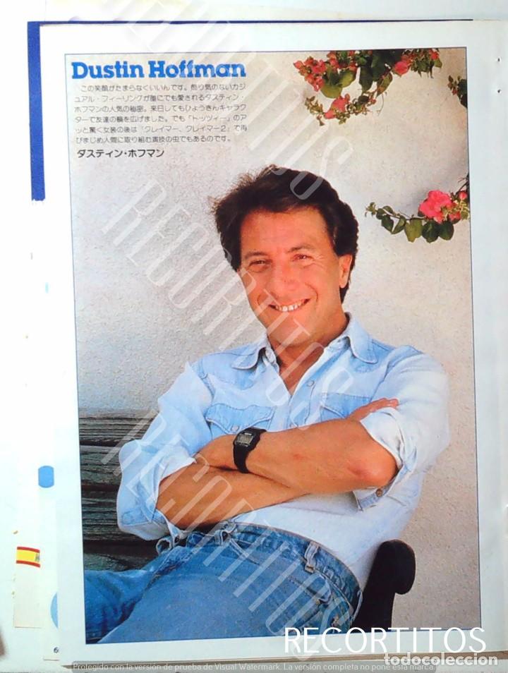 Cine: DUSTIN HOFFMAN 1983 PIN UP JAPON