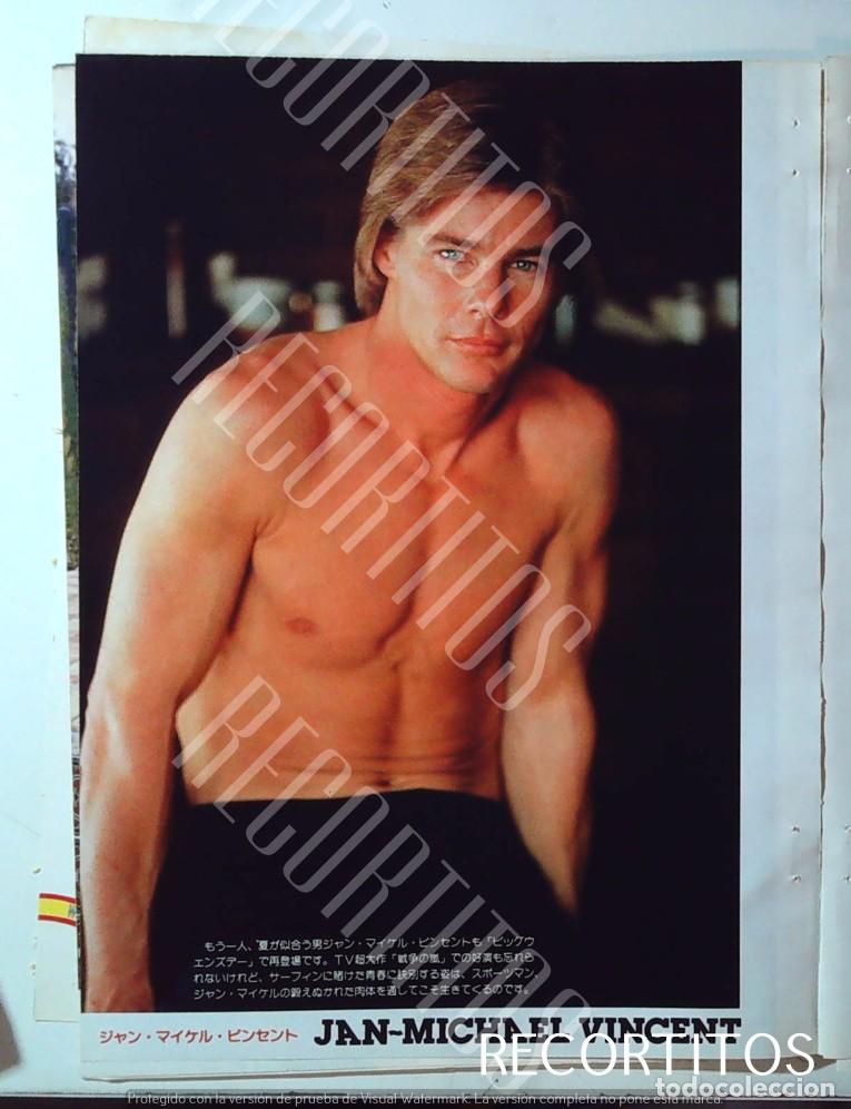 Cine: 1983 RECORTE PIN UP JAN MICHAEL VINCENT