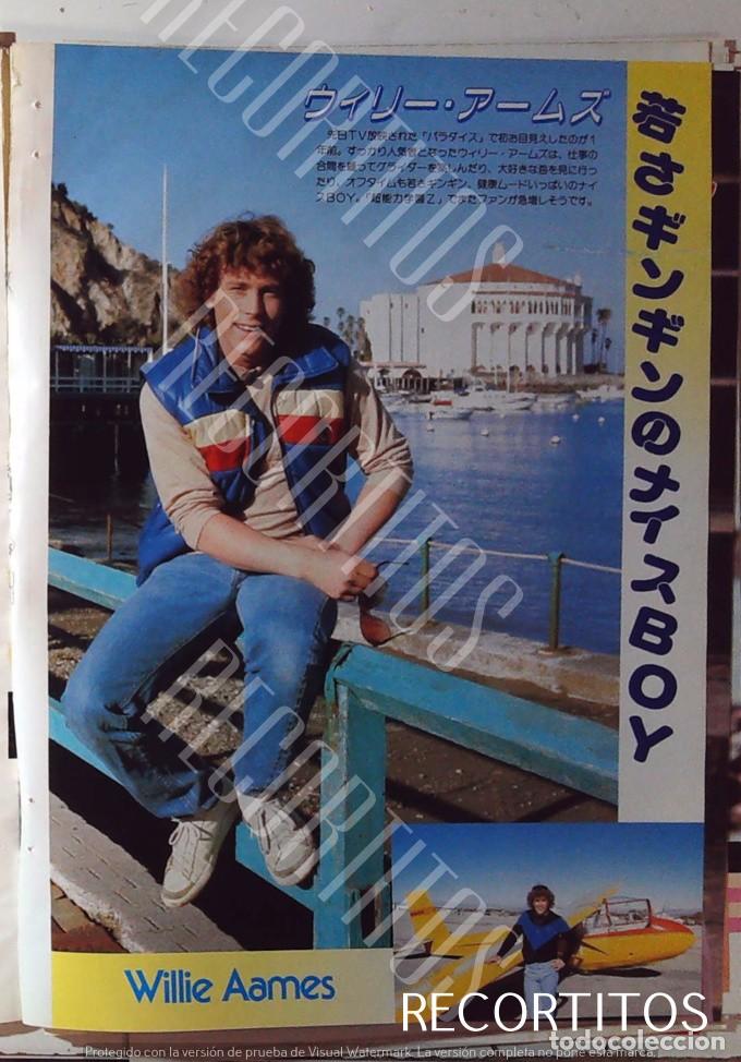 Cine: 1983 RECORTE PIN UP WILLIE AAMES CON OCHO BASTA