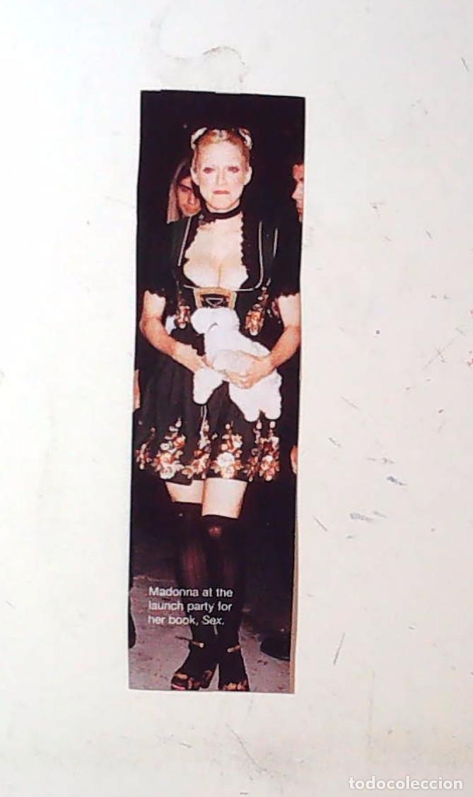 Cine: RECORTE CLIPPINGS DITA SEX EROTICA MADONNA