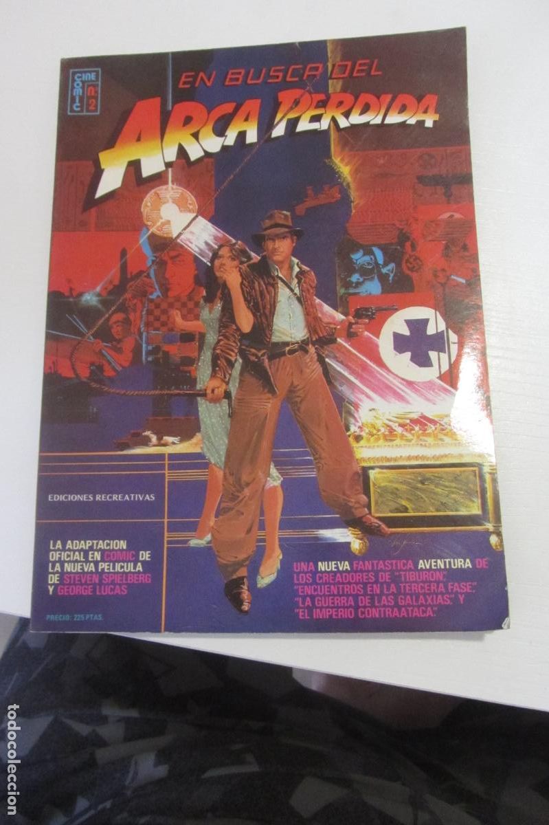 Cine: EN BUSCA DEL ARCA PERDIDA. CINE COMIC. N&ordm; 2. ADAPTACI&Oacute;N OFICIAL EN COMIC. ERSA, 1981 I arx182