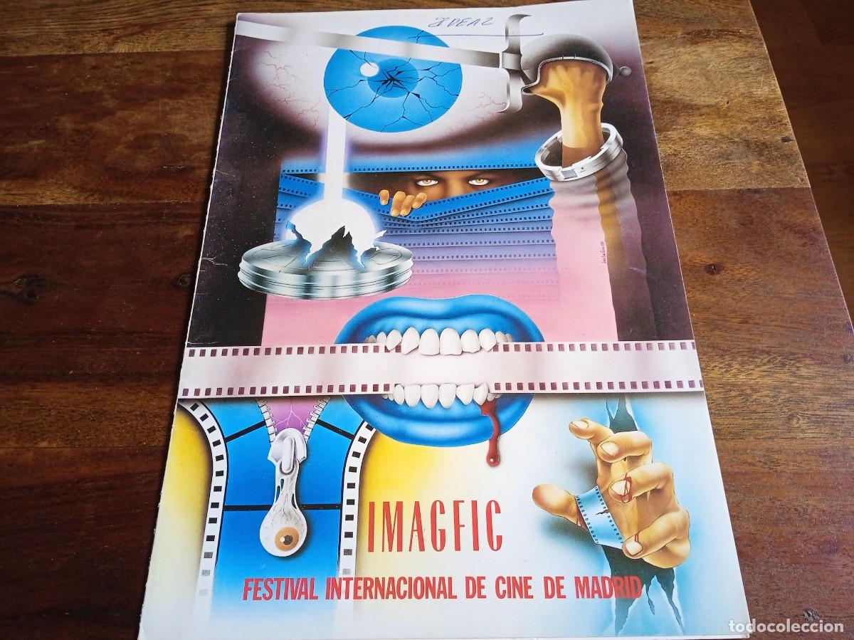 Cine: Carpeta Imagfic festival int. de cine de madrid - carpeta original Imagfic