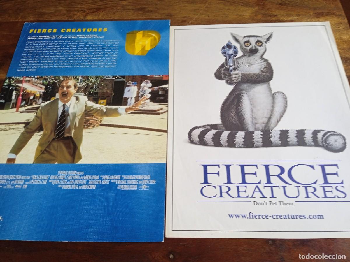 Cine: Criaturas feroces - John Cleese, Jamie Lee Curtis,Kevin Kline,Michael Palin - Guia original UIP 1997