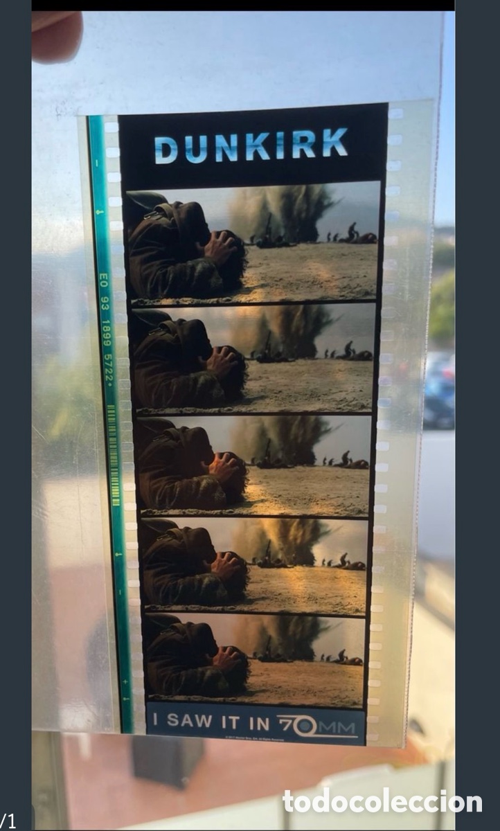 Cine: Fotogramas Dunkerque / Dunkirk film strip