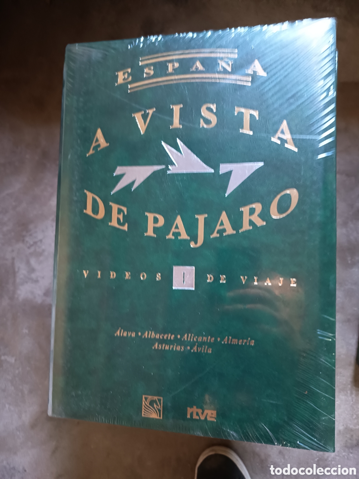 Cine: Estuche con 2 VHS De lacolecci&oacute;n A VISTA DE PAJARO,videos de viaje,numero 1 ,nuevo