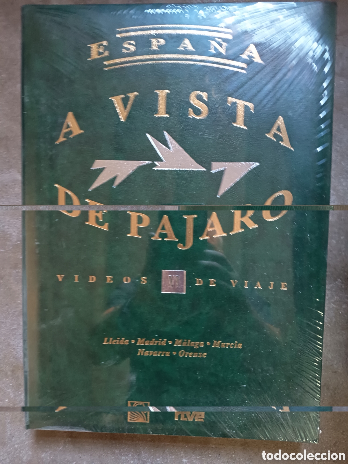 Cine: Estuche con 2 VHS De lacolecci&oacute;n A VISTA DE PAJARO,videos de viaje,numero 6 ,nuevo
