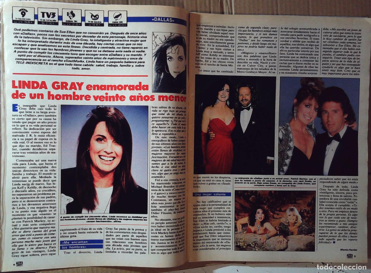 Cine: LINDA GRAY DALLAS SUE ELLEN GREY LINDA EVANS DINASTIA