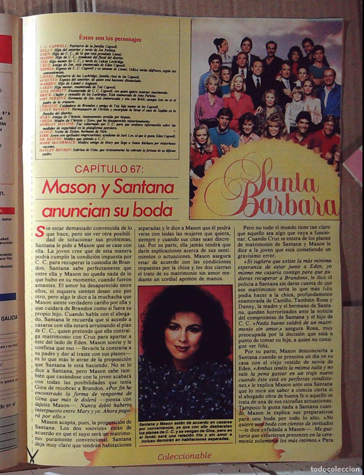 Cine: SANTA BARBARA SERIE DE TELEVISION EN TELE INDISCRETA 67