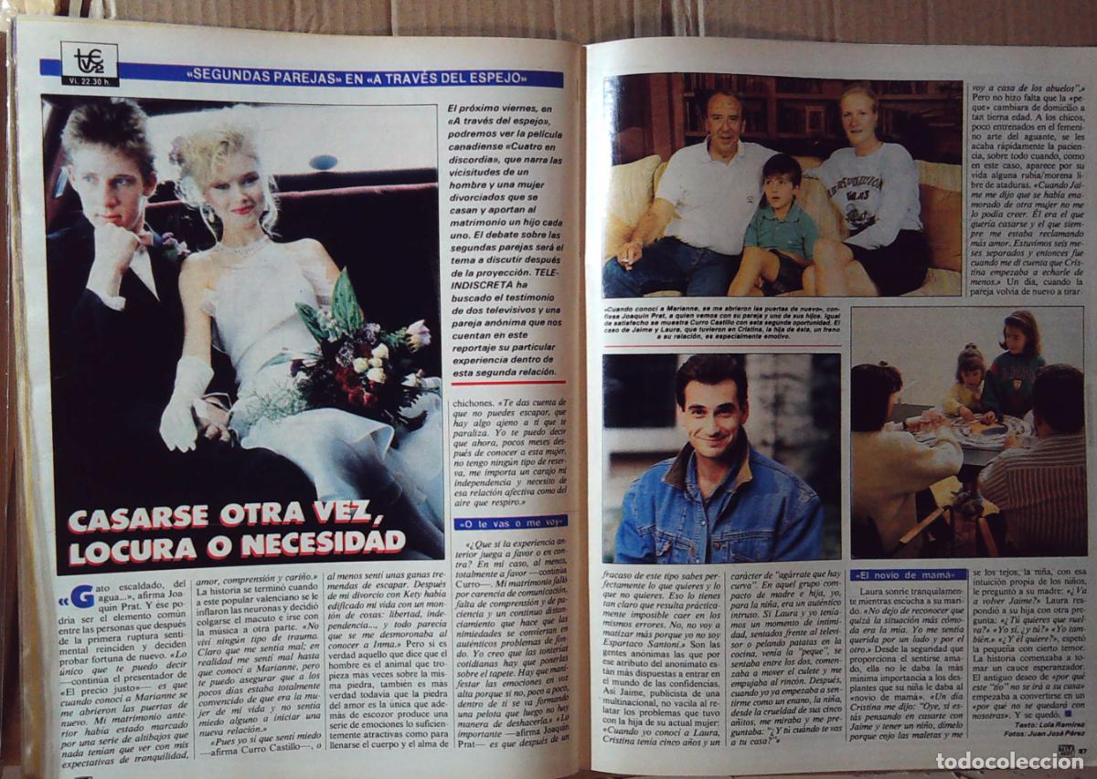 Cine: A TRAVES DEL ESPEJO SEGUNDAS PAREJAS