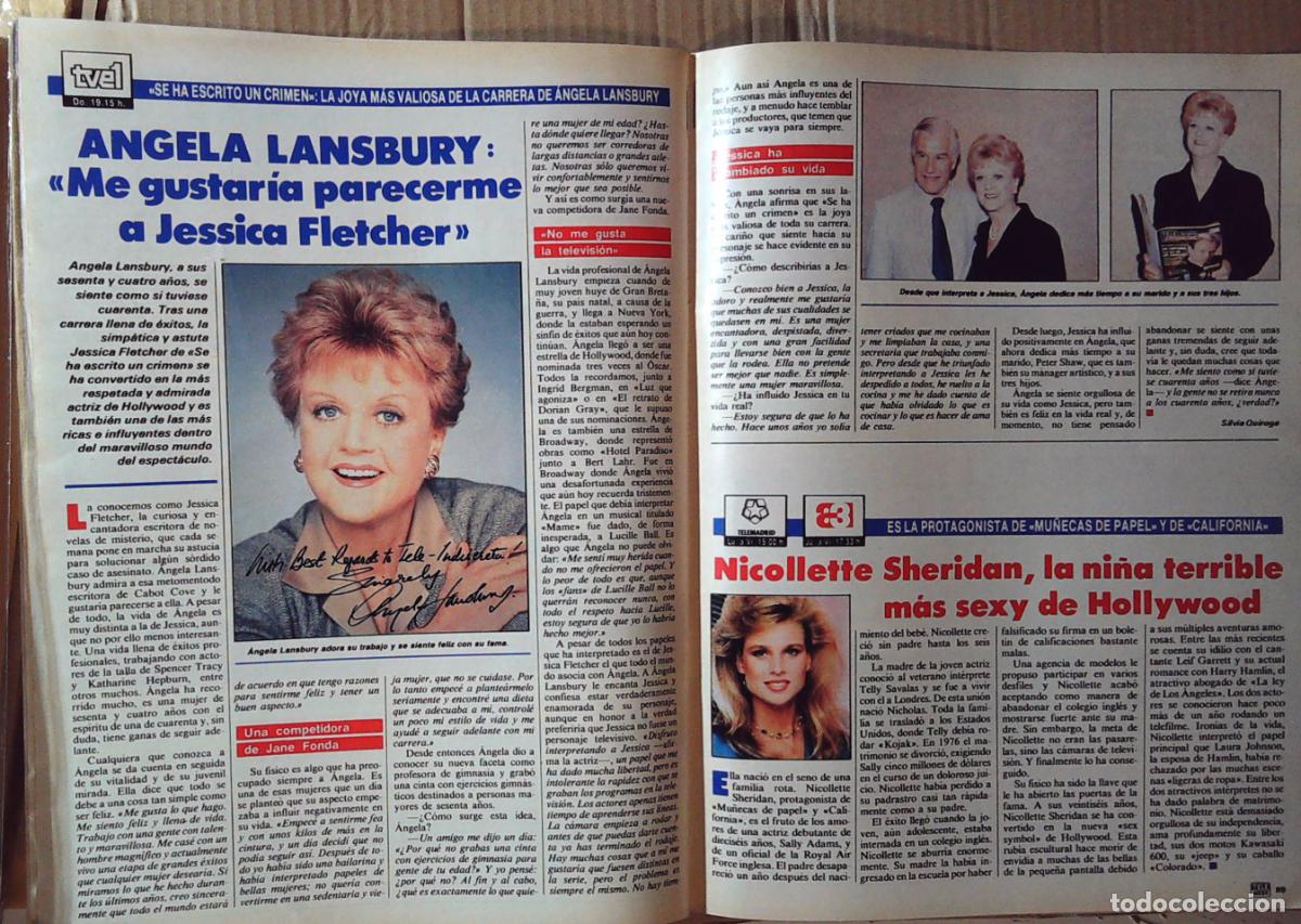 Cine: SE HA ESCRITO UN CRIMEN ANGELA LANSBURY