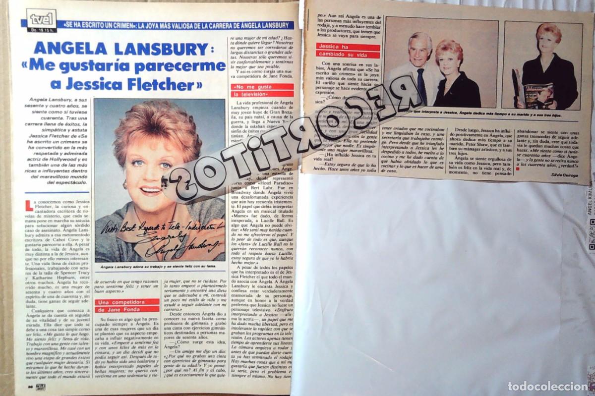 Cine: SE HA ESCRITO UN CRIMEN ANGELA LANSBURY
