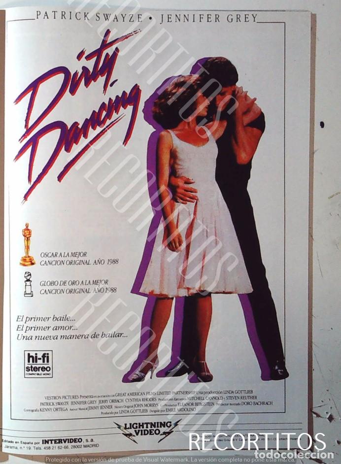 Cine: DIRTY DANCING PATRICK SWAYZE jennifer grey 1989