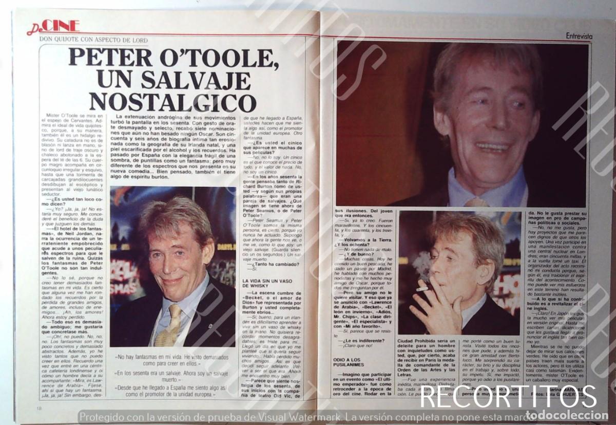 Cine: peter otoo&ntilde;e o'toole en espa&ntilde;a