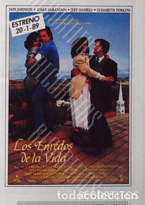 Cine: los enredos de la vida don johnson jeff daniels susan sarandon elizabeth perkins