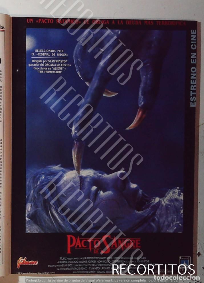 Cine: pacto de sangre dino de laurentis billy blake richard stone vengance the demond