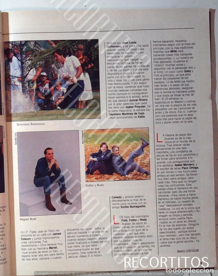 Cine: miguel bose fofito rody los payasos de la tele severiano ballesteros