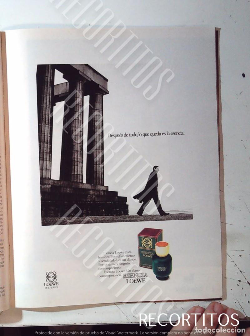 Cine: loewe esencia anuncio publicidad