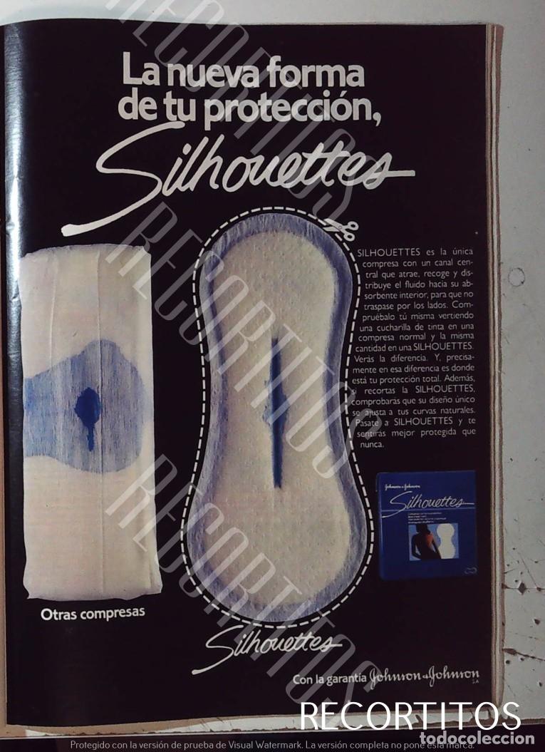 Cine: SILHOUETTES COMPRESAS TAMPAX ANUNCIO PUBLICIDAD THALASSA