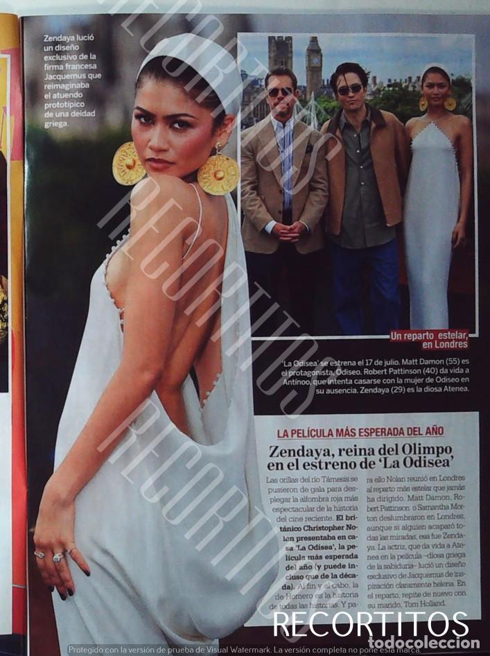 Cine: zendaya matt damon robert pattinson robbie williams bad bunny