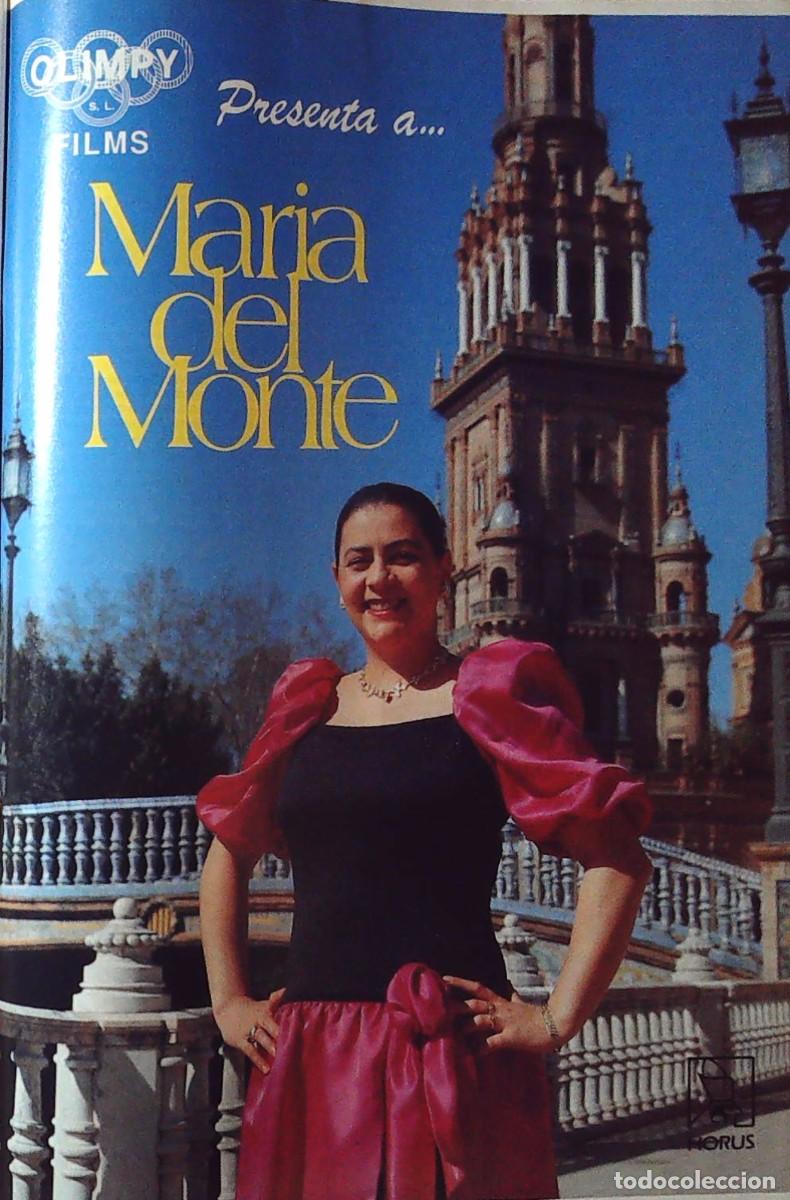 Cine: MARIA DEL MONTE SEVILLANAS 1989 ANUNCIO EN PRENSA