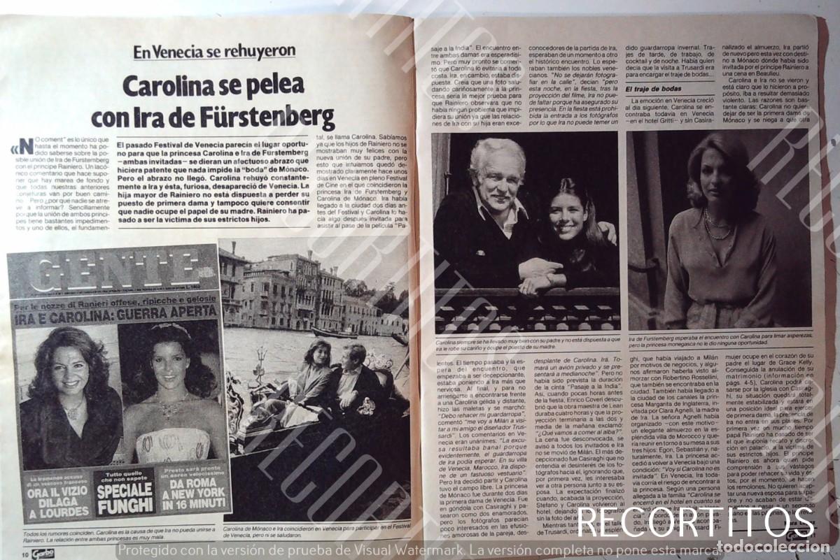 Kino: CAROLINA DE MONACO PELEA IRA DE FURSTENBERG