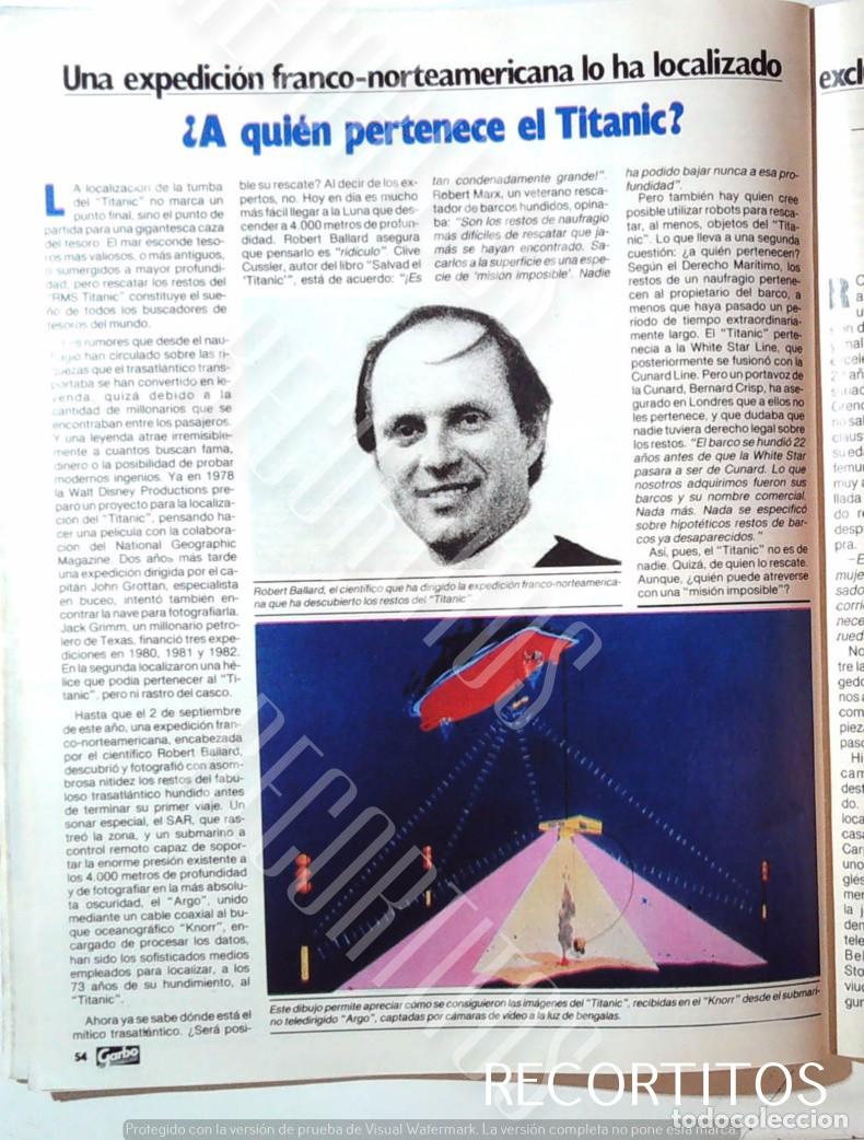 Cine: ROBERT BALLARD HAYA EL TITANIC