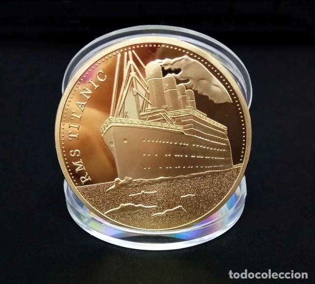 Cine: Moneda conmemorativa &ndash; Homenaje al Titanic (15 de abril de 1912) Lote 2586