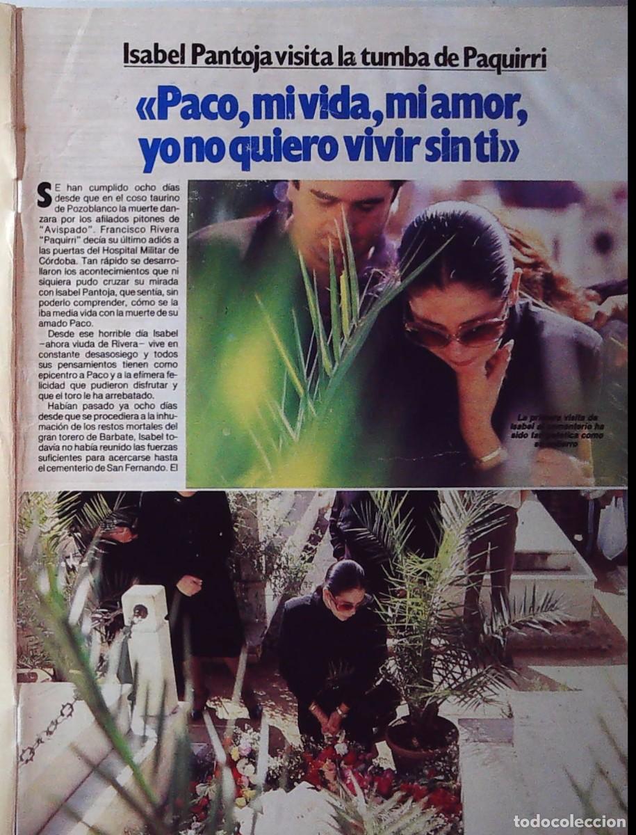 Cine: ISABEL PANTOJA PAQUIRRI ENTIERRO