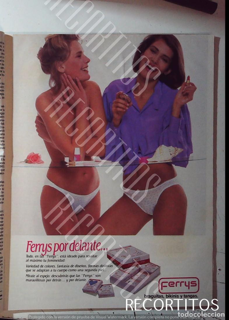 Cine: ferrys lenceria braguitas anuncio publicidad