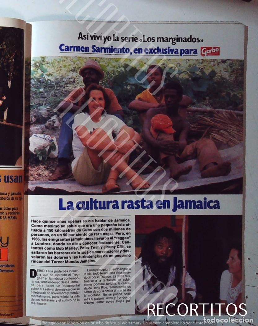 Cine: CARMEN SARMIENTO LA CULTURA RASTA RASTAFARI JAMAICA REAGEE REGGEE