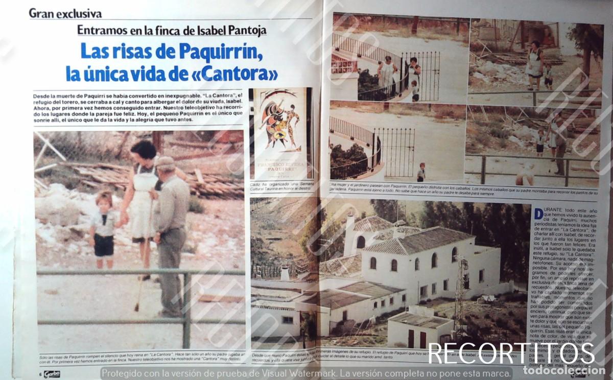 Cine: CANTORA LA FINCA DE PAQUIRRI E ISABEL PANTOJA