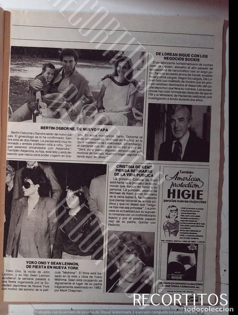 Cine: YOKO ONO SEAN LENNON BERTIN OSBORNE CRISTINA DE KENT