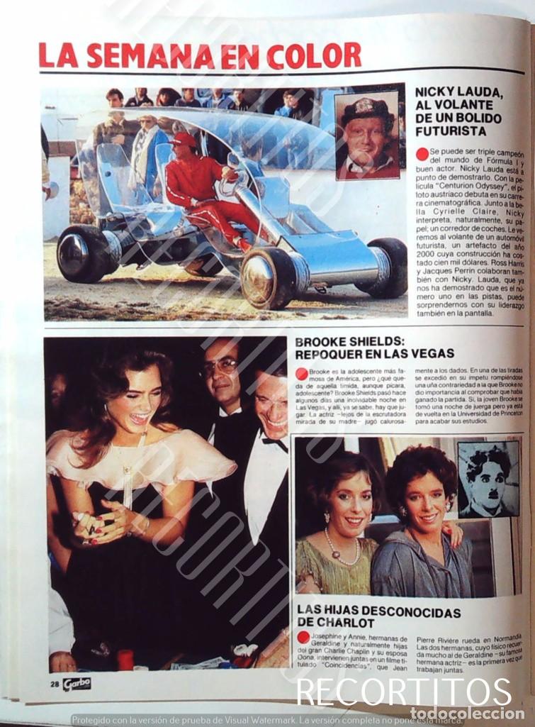 Cine: BROOKE SHIELDS NICKY LAUDA