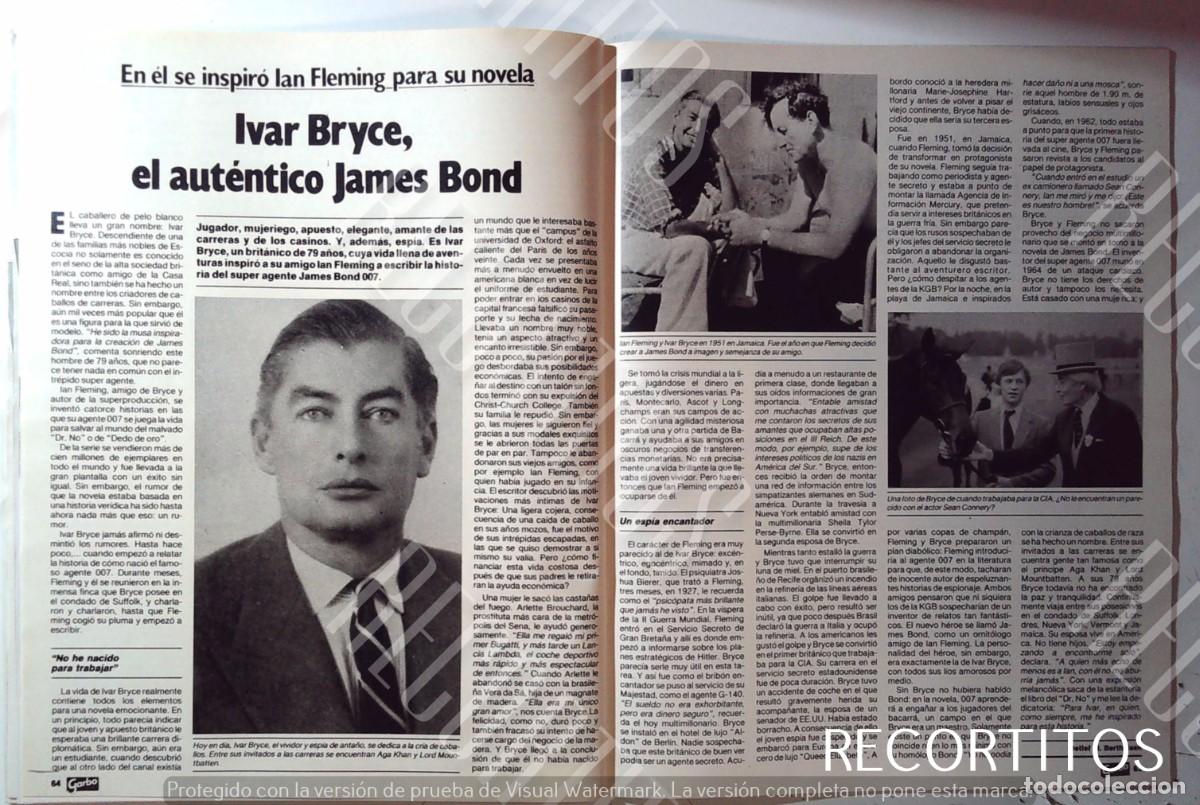 Cine: IVAR BRYCE EL AUTENTICO JAMES BOND 007